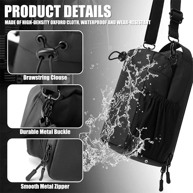 Magnetic Multi-Function Gym Bag & Water Bottle Carrier - Customizable Design for Fitness Enthusiasts