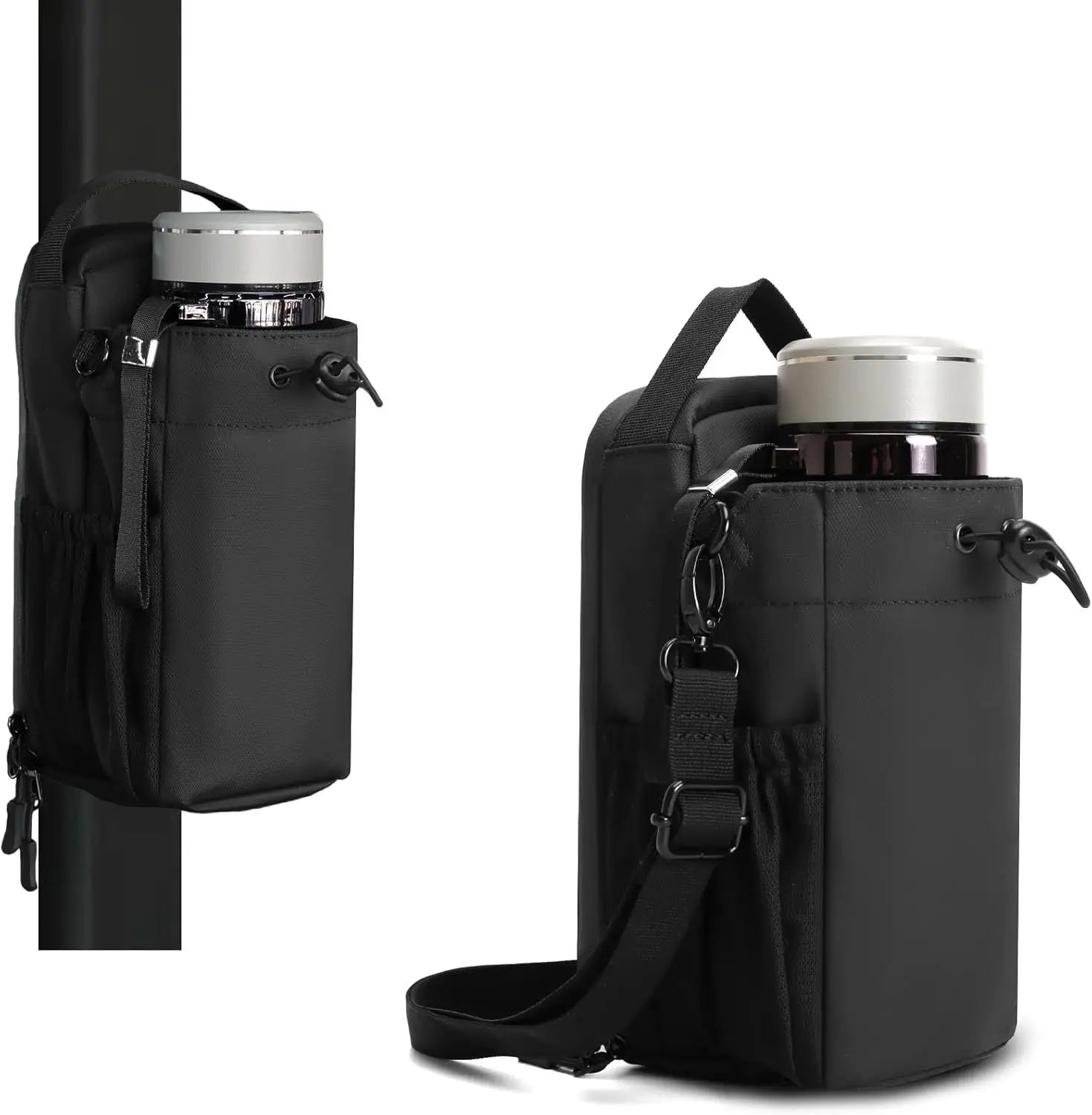 Magnetic Multi-Function Gym Bag & Water Bottle Carrier - Customizable Design for Fitness Enthusiasts