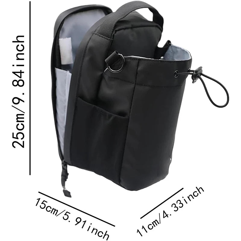 Magnetic Multi-Function Gym Bag & Water Bottle Carrier - Customizable Design for Fitness Enthusiasts